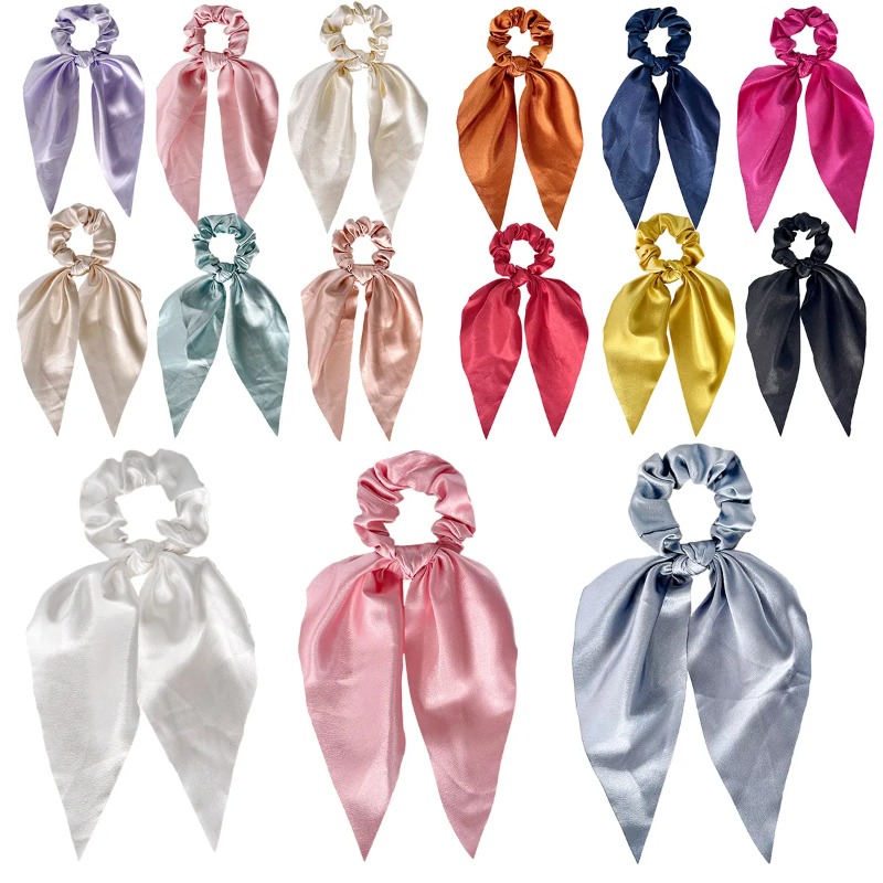 Satin Bow Tie - 1 unidad de coletero de satén
