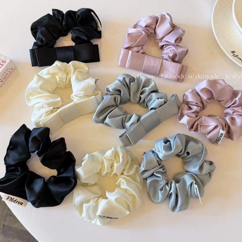 Satin Bow Tie - Bandas Elásticas para el Cabello de
