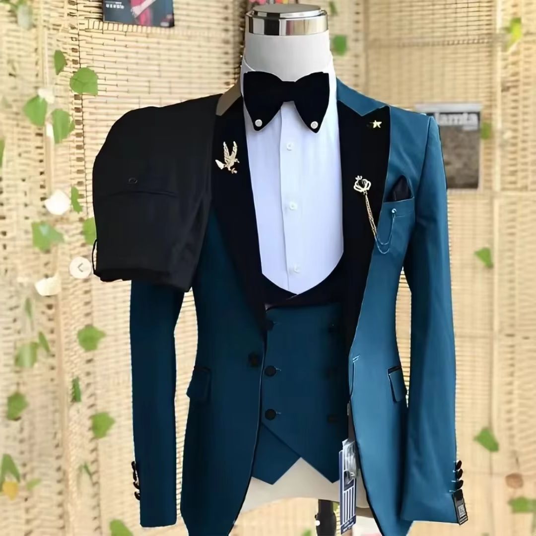 Men'S Formal Wear Not Suit - Elegante Traje de Esmoquin de 3