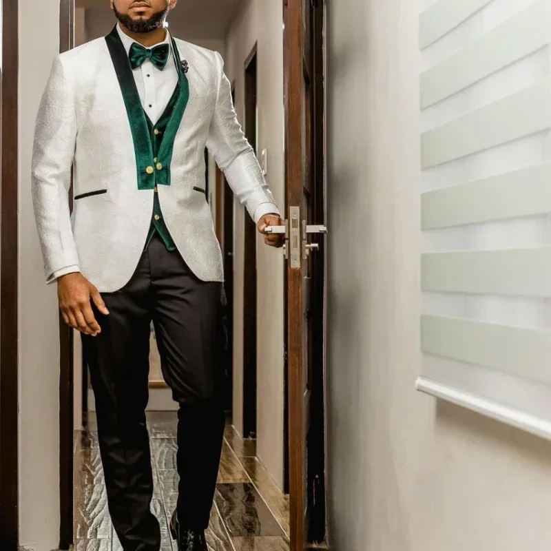 Trajes de boda africanos para  - Men Formal Wear Clothes reseña y precio