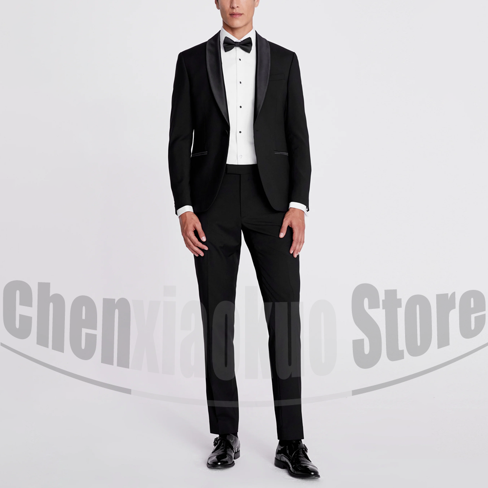 Trajes negros para hombre, 2 p - Men Formal Wear 2025 reseña y precio
