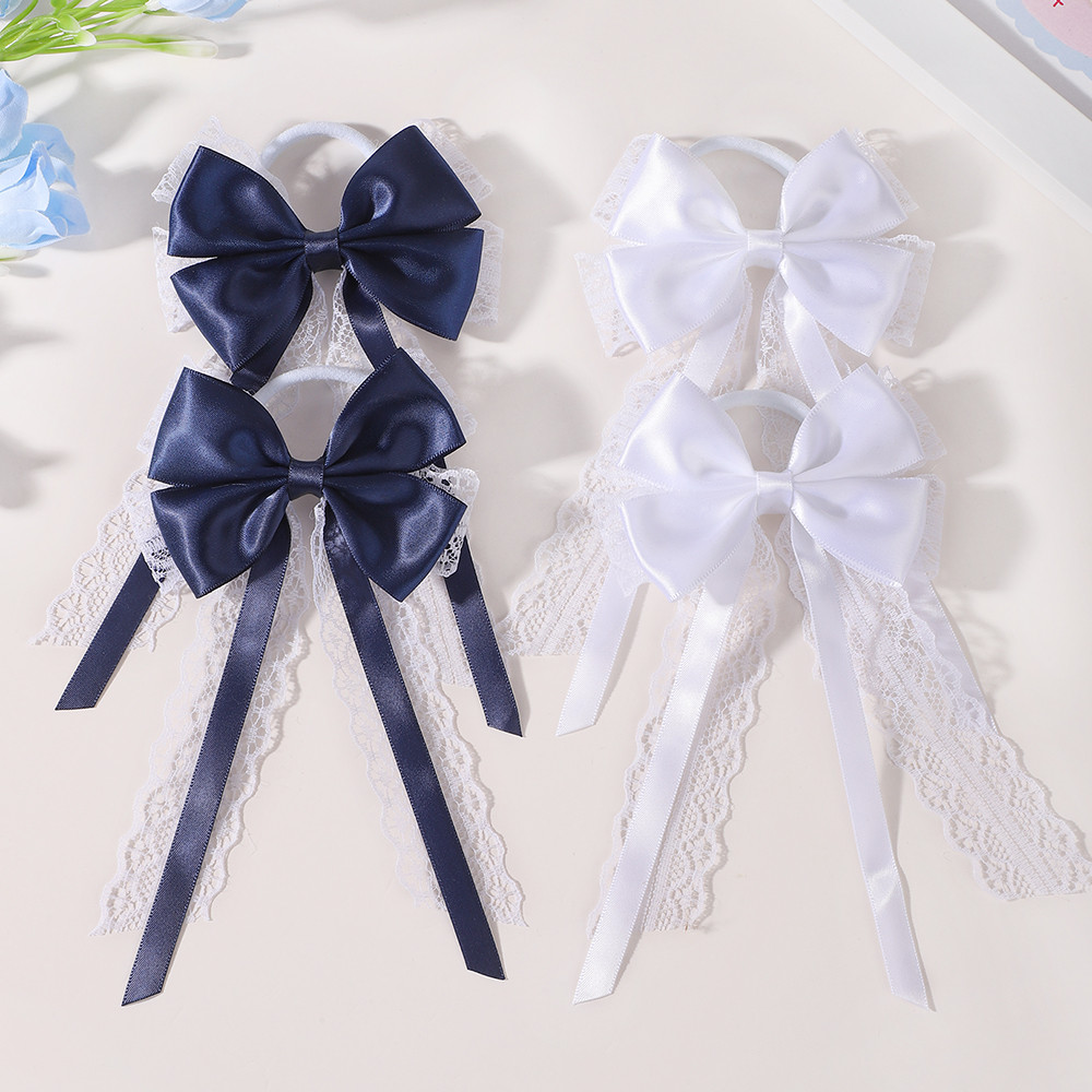 2 Lazos de Satén con Cola Larg - Satin Bow Tie reseña y precio
