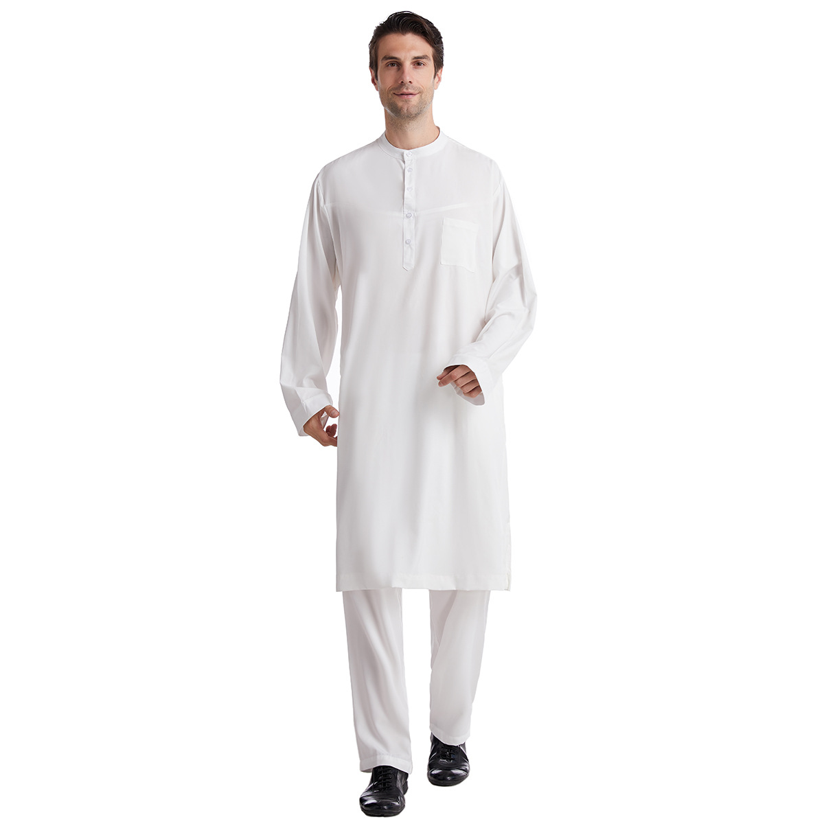 Hombres musulmanes Jubba Thobe - Men Formal Wear 2025 reseña y precio
