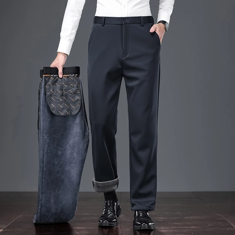 Pantalones de Vestir Térmicos  - Men'S Formal Wear In Winter reseña y precio