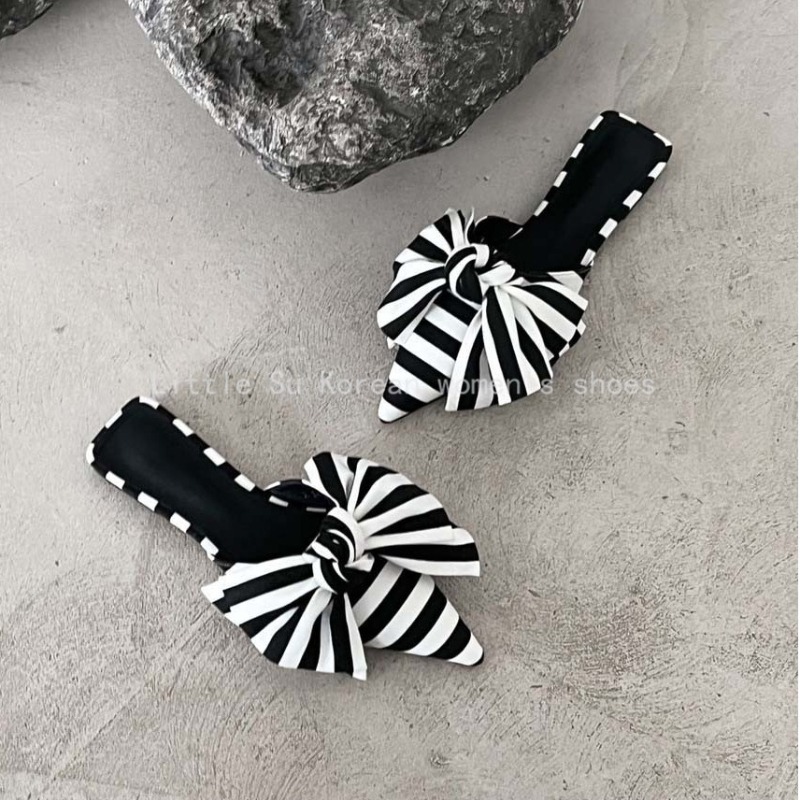Zapatos de Tacón Bajo con Lazo - Satin Bow Tie reseña y precio