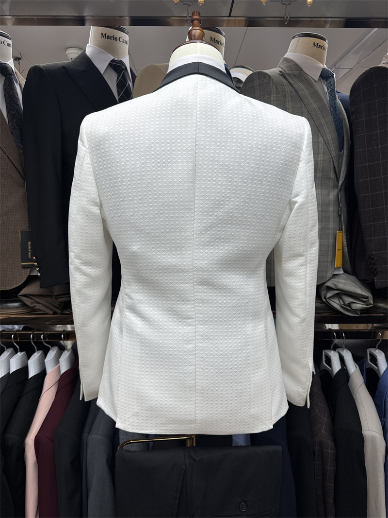 Esmoquin de boda a cuadros par - Men Formal Wear 2025 reseña y precio