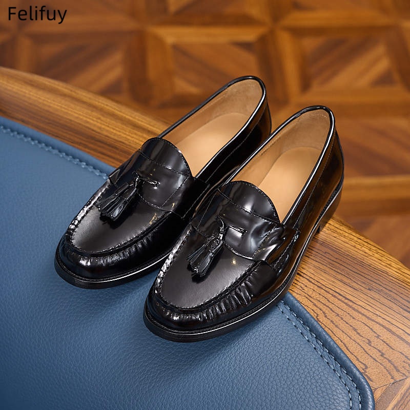 Nuevos mocasines planos de pri - Men Formal Wear Shoes reseña y precio