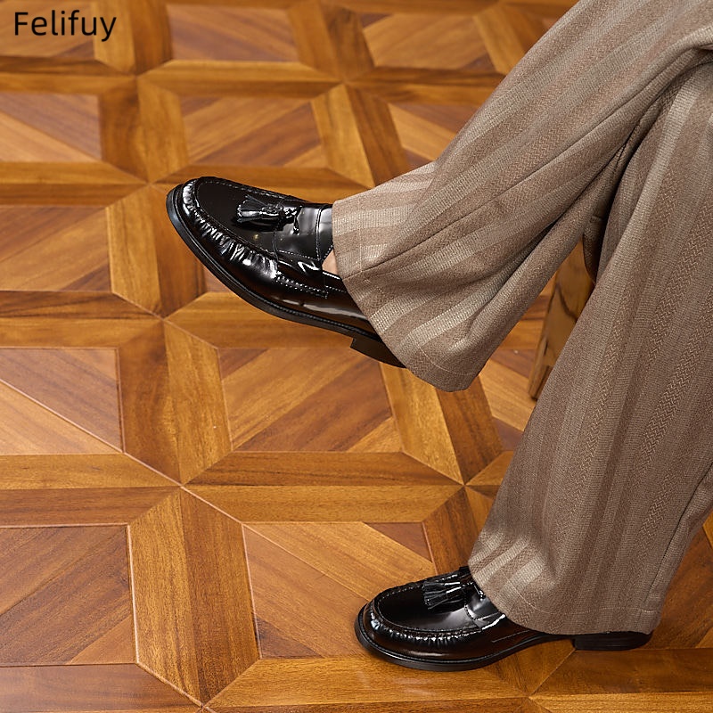 Nuevos mocasines planos de pri - Men Formal Wear Shoes reseña y precio