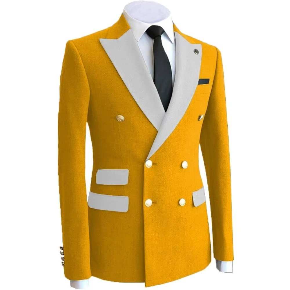 Traje de Hombre Amarillo para  - Formal Wear For Men Yellow reseña y precio