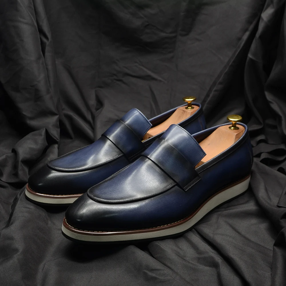 Mocasines de Diseñador de Lujo - Men Formal Wear Shoes reseña y precio