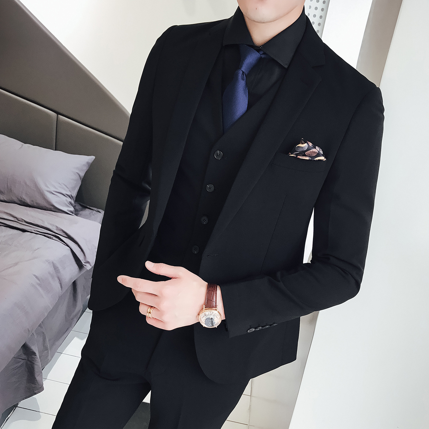 Traje de Tres Piezas para Homb - Men'S Formal Wear Not Suit reseña y precio