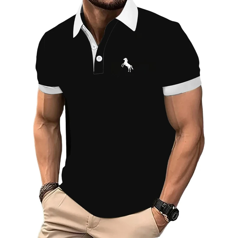 Polo para hombre, manga corta, - Men Formal Wear Clothes reseña y precio