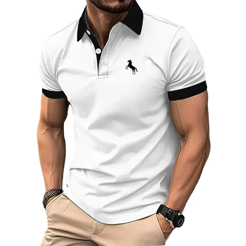Polo para hombre, manga corta, - Men Formal Wear Clothes reseña y precio