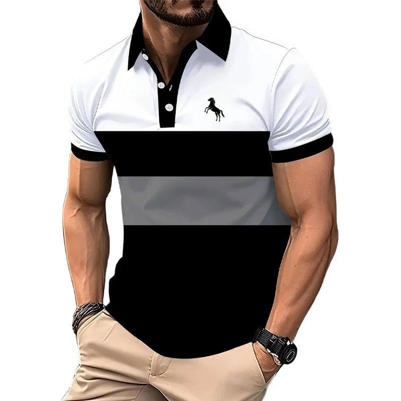 Polo para hombre, manga corta, - Men Formal Wear Clothes reseña y precio