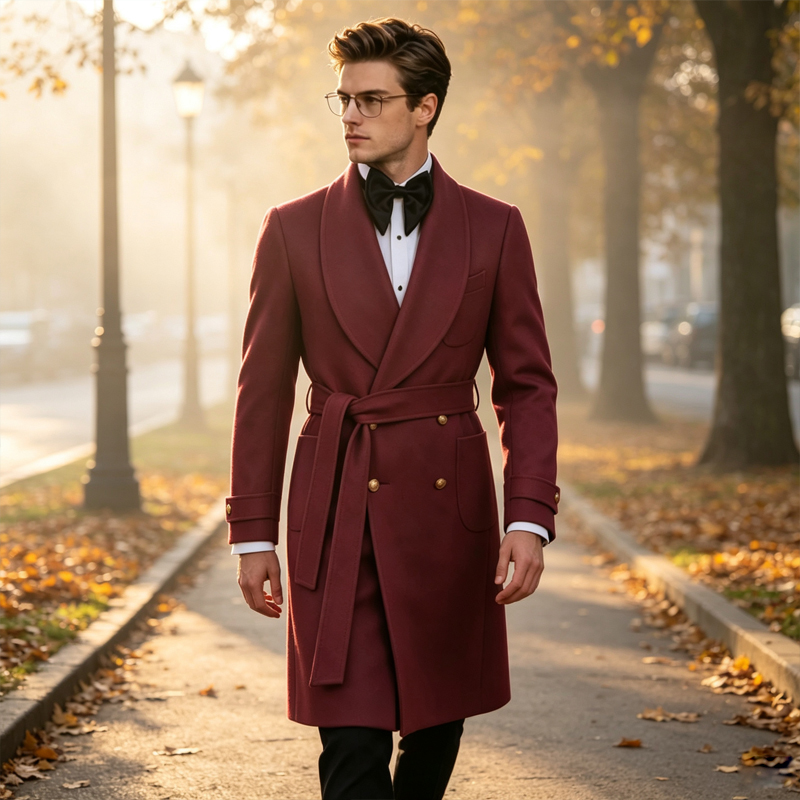 Abrigo de Lujo para Hombre, Me - Men'S Formal Wear In Winter reseña y precio